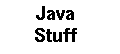 Java Stuff